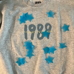 NEW Taylor Swift Spotify Fans First - Heather Gray Crewneck